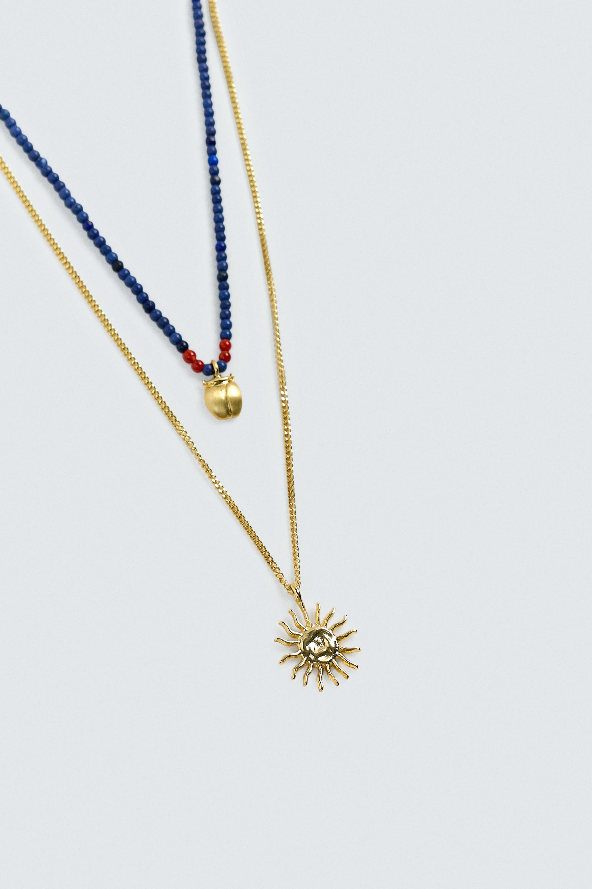 COMBINATION NECKLACES PACK OF 2